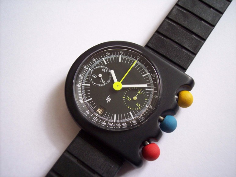 Cadran De Montre LIP Mach 2000 Tallon Avec Phase De Lune - Diamètre 27,21 Mm - Neuf Sans étiquette