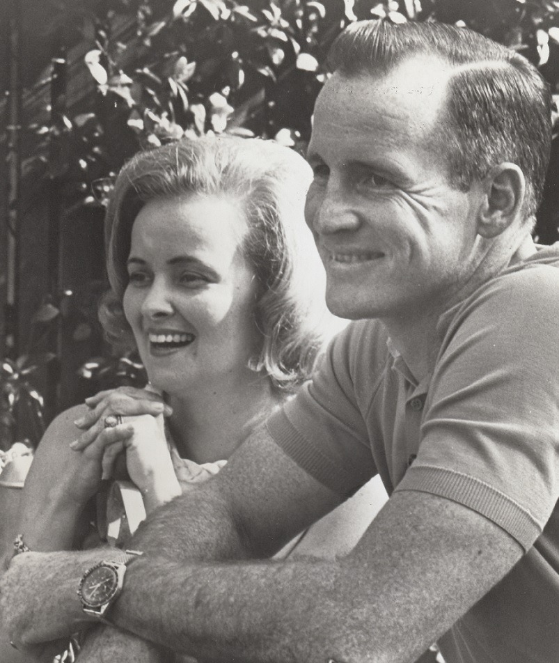 Ed White et son épouse Patricia Eileen Finegan White.